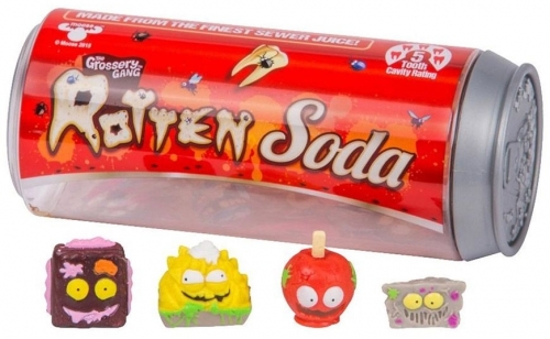 Conserva + 4 Figurine sezonul 2 Grossery Gang 